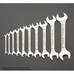 ESCO 6-24mm Both Ends Opened Wrench Set, 9 Pieces