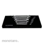 MAXPOWER Double Open End Wrench Set Tool Tray