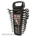 RS PRO 12 Piece Ratchet Spanner Set, 8, 9, 10, 11, 12, 13, 14, 15, 16, 17, 18, 19 mm