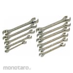 SK PROFESSIONAL TOOLS Double End Flare Nut Wrench Set