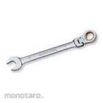 SUPER TOOL Single Open Ended Ratchet Ring Spanner-Flexible Type