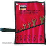 TRUSCO Mirror-Type Double Open-End Spanner