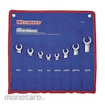 WESTWARD Double End Flare Nut Wrench Set