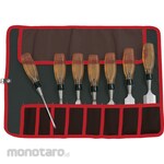 Kennedy 8 Flat Pocket Waterproof Chisel Roll