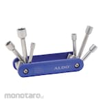 ALDO Kunci Folding Socket Set