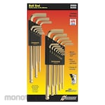BONDHUS L-Wrench Set GLDGRD Ball