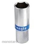 Changlu 1/2inch Dr Blue-Rim Deep Socket Wrench 6pt (Mata Soket Panjang)