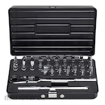 DEEN 1/4inch Bit & Socket Ratchet Pocket Set