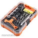 Daytona 18-piece mini tool set with ratchet T-type