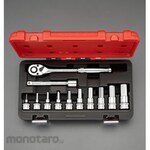 ESCO 1/2"sq hex bit socket wrench set