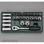 ESCO 1/2"sq socket wrench set (with tray)