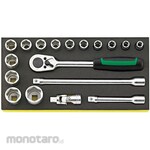 ESCO 1/2"sq socket wrench set