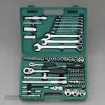 ESCO 1/4"/ 1/2" sq Socket Wrench / Spanner Set