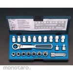 ESCO 1/4"/ 3/8" sq socket wrench set