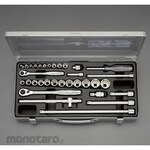 ESCO 1/4"/ 3/8" sq socket wrench set