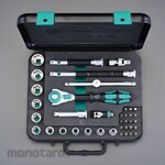 ESCO 1/4"DR Socket Wrench Set (ZYKLOP)