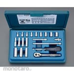 ESCO 1/4"DR Socket Wrench Set (inch)