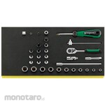 ESCO 1/4"sq socket wrench set