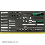 ESCO 1/4"sq socket wrench set