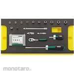 ESCO 1/4"sq socket wrench set