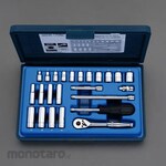 ESCO 1/4"sq socket wrench set