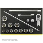 ESCO 3/4"sq socket wrench set