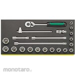 ESCO 3/8"sq socket wrench set