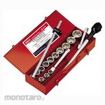 GENIUS Set Kunci Sok Metric 6pt