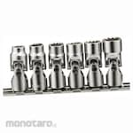 GENIUS Set Mata Kunci Sok Universal SAE