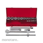 Gestar Set Kunci Sok 3/4 inch 6pt Tipe Inci (Socket Set)