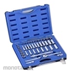 Gestar Set Kunci Sok Metric/Inch Reguler & Deep 3/8 inch 6pt