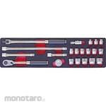 KO-KEN Set Kunci Sok 9.5mm Insertion Z-Eal