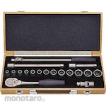 KO-KEN Set Kunci Sok Campuran Titanium 18pcs