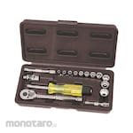 KRISBOW Socket Wrench Sq 1/4inch Set (Set Kunci Sok)