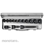 KTC 12.7 sq. Socket wrench set for impact wrench (standard) [14 pieces]