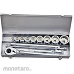 KTC 19.0 sq. socket wrench set [14 points]