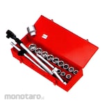 KWT Set Kunci Sok 3/4 inch + Box Logam "Gift"