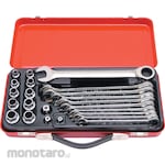 Kennedy Set Kunci Ring Pas Ratchet & Mata Kunci Sok