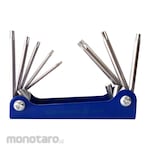 MAXPOWER Set Kunci L Bintang Tamper Lipat