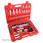 MAXPOWER Set Kunci Sok 6pt 1/4 inch & 1/2 inch