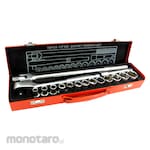 MAXPOWER Socket Wrench 6pt 1/2 Inch Set (Set Kunci Sok)