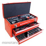 MAXPOWER Socket Wrench 6pt 1/4 & 1/2 Inch Set (Set Kunci Sok)