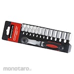 MAXPOWER Socket Wrench 6pt 1/4 Inch Set (Set Kunci Sok)
