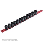Pro-Auto 1/2 impact short socket set of 12 pieces