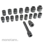 RS PRO 1/2 Inch Socket Set, 18 Piece