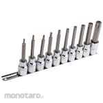 RS PRO 1/2 inch 10 piece socket set