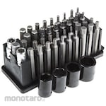RS PRO 1/2" and 3/8" Socket Set, 45 Pieces