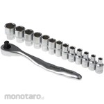 RS PRO 1/4 Inch 14 Piece Socket Set