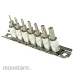 RS PRO 1/4 Inch 7 Piece Socket Set