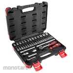 RS PRO 1/4 Inch Socket Set, 43 Pieces